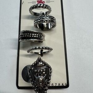 Idyllwind Intricate Silver Ring Collection